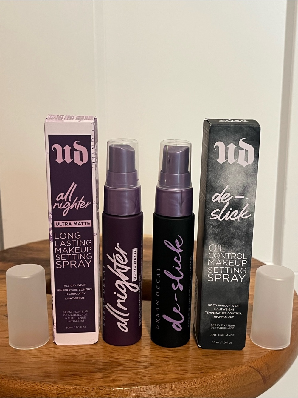 Urban Decay All Nighter & De-Slick Setting Sprays Duo - 30mL